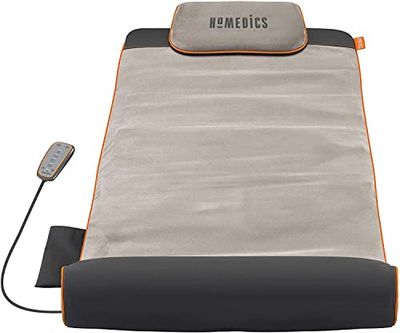 Homedics Stretch Stretchmat geïnspireerd op yoga, yogamat, gymnastiekmat, fitnessmat met 7 luchtkamers voor fitness en ontspanning, rek van de spieren en verbetering van de beweeglijkheid