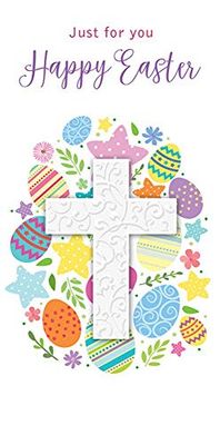 Piccadilly Greetings - Tarjeta de felicitación de Pascua (95 x 195 mm)