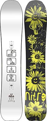 Nitro Snowboards Heren Mountain BRD '23, Allmountainboard, Tapered Directional, Cam-Out Camber, All-Terrain, Mid-Wide