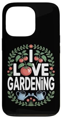 I Love Gardening Tomate Plant Coque pour iPhone 13 Pro
