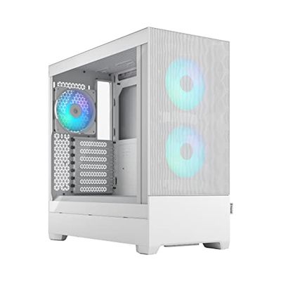 Fractal Design Pop Air RGB White Tempered Glass Clear Tint