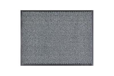 andiamo Capuz fácil - felpudo que prende a sujidade para a entrada de casa - pode ser usado de forma flexível como felpudo para portas de interior ou felpudo para sapatos 80 x 120 cm, cinzento claro