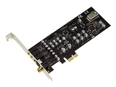 KALEA-INFORMATIQUE Carte Son HiFi HD 7.1 24 Bits 192KHz 100db sur Port PCIe avec Chipset Cmedia Oxygen CM8828 / CM9882A - High et Low Profile