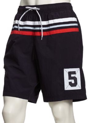 Tommy Hilfiger HOGAN STP SHORT badmode/badshorts för män, Blå (midnatt), 54