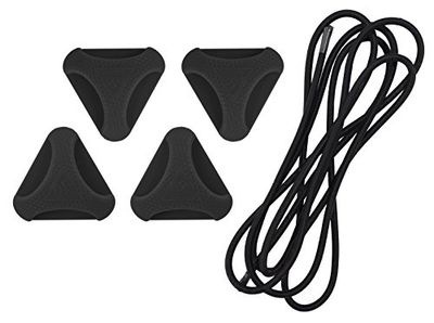 Seattle Sports Tri-Way LashMates Mini Bungee Deck Kit - Aangepaste Deck Rigging voor Kajaks en SUP's, Zwart
