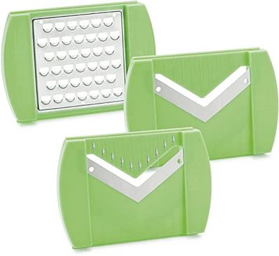 NICER DICER Speed Light Messereinsätze 3 Pezzi