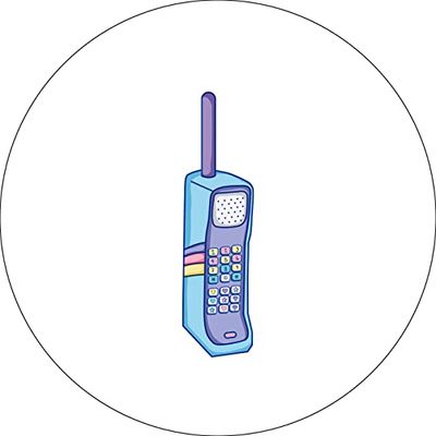 Bonateks, Ronde digitaal bedrukte muismat, antislip onderkant, voor kantoor en thuis, diameter: 22 cm