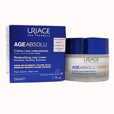 Cosmética femenina de la marca Uriage, tratamiento facial, Age Absolu crema Rosa 50 mililitros