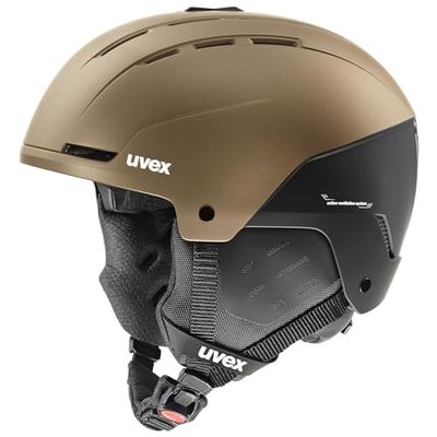 uvex stance, Skihelm Unisex-Volwassene, brown-black matt, 54-58 cm
