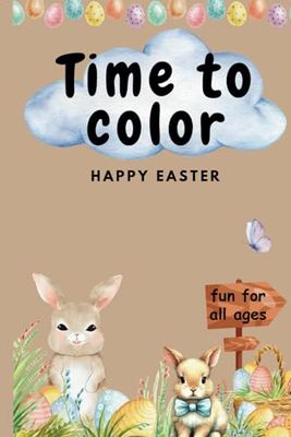 Time to color: Happy Easter