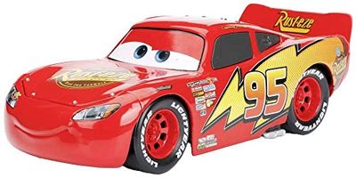 Jada Toys 253084000 - Disney Cars, Lightning McQueen, Die-cast model, auto metaal, 1:24, rood, vanaf 8 jaar
