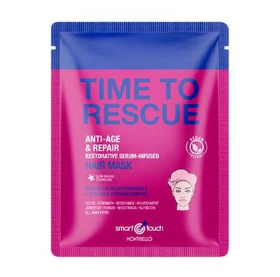MONTIBEL·LO Smart Touch Time TO Rescue Mask 4X30ML, Rojo, Estandar