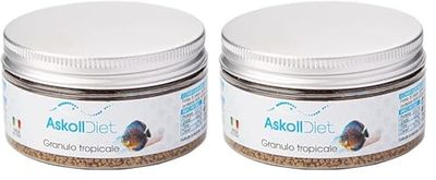 Askoll 280496 GRANULO Tropicale 100 ml 50 gr (Confezione da 2)