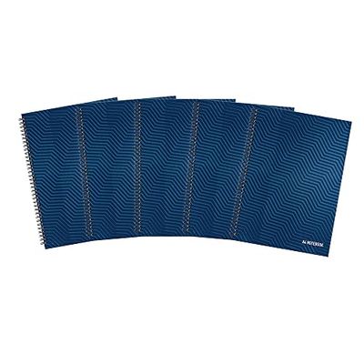 Summit, formato A4, rilegatura, 160 pagine a righe, confezione da 5