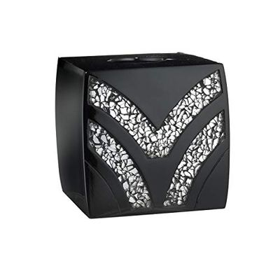 Populär bad Sinatra modern bad näsdukslåda modern klassisk samtida dekorativ vacker design badrumsdekor för hem lyx bad, svart