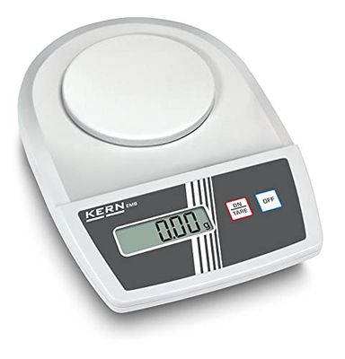 KERN Skolvåg EMB 200-2 (laboratorievåg, vägområde max. 200 g, läsbarhet 0,01 g, reproducerbarhet 0,01 g, linjäritet 0,02 g)