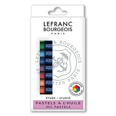 Lefranc Bourgeois Assortiment Pastel Huile Louvre X12