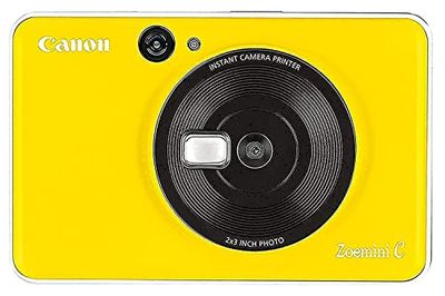 Canon Zoemini C - Fotocamera istantanea, Giallo Limone