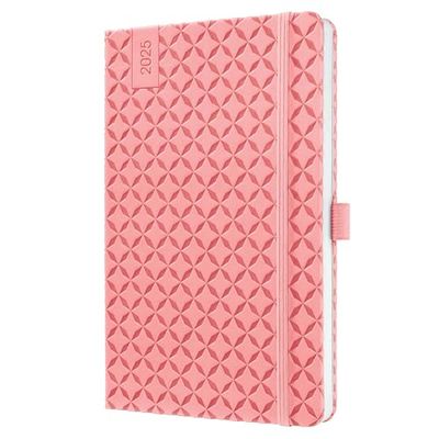 SIGEL J5111 Wochenkalender Jolie 2025 , ca. A5, rosa