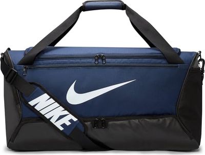 Nike Uniseks Brasilia 9.5 60L Sporttas Midnight Navy/Black/White