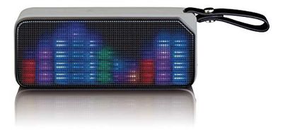 Lenco BT-191 Stereo portable speaker 7W Black, Grey - Portable Speakers (2.0 channels, 7 W, Wired & Wireless, Stereo portable speaker, Black, Grey, Splash proof)