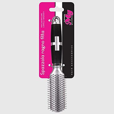 La Briantina Rectangular Detangling Straight Hair Brush with Non-Slip Handle