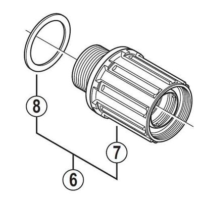 Núcleo Buje Completo - FH-M640