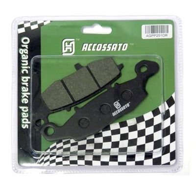 Pastiglie Freno Accossato Posteriori per KAWASAKI VN MEAN STREAK dal 2004 al 2005 (CC 1600)