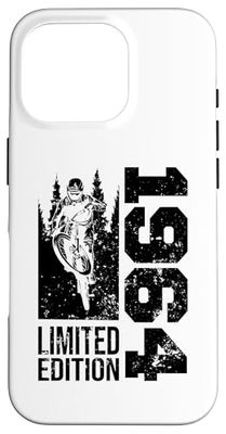 Vintage 1964 born Birthday cycling Mountain-Bike MTB-Bicycle Case for iPhone 16 Pro