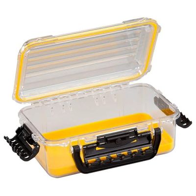 Plano Guide Series Boîtier étanche 3600 Rangement moulé pour matériel de pêche Mixte, Jaune/Transparent, Taille Unique