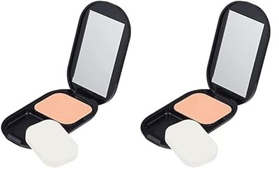 Max Factor Facefinity Compact Foundation Powder, 10g (Pack of 2)
