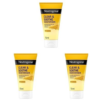 NEUTROGENA® Clear & Soothe Moisturiser 75ml (Pack of 3)