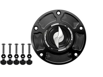 Accossato Bouchon essence avec cliquet argenté pour Aprilia RSV 1000 R (1000cc) 2007