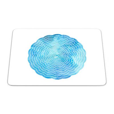 Bonamaison, Rechthoek Pop Art Digital bedrukte muismat, antislip onderkant, voor kantoor en thuis, grootte: 22x18 cm