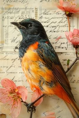 Vintage Bird Journal