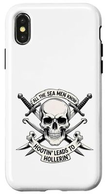 Parody Funny Sea Men Know the Nautical Themed Hootin Gift Case for iPhone X/XS