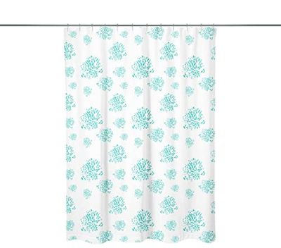 Bonamaison, Rideau de Douche Imprimé Numériquement, Anneaux de Rideau de Douche Inclus, 1 Pièce, 140X200 Cm - Conçu et fabriqué en Turquie