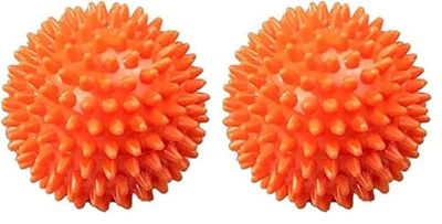 Sveltus - Pallina con Punte, Colore Arancione, Taglia M (Confezione da 2)