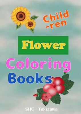 Children Coloring Book Flower2