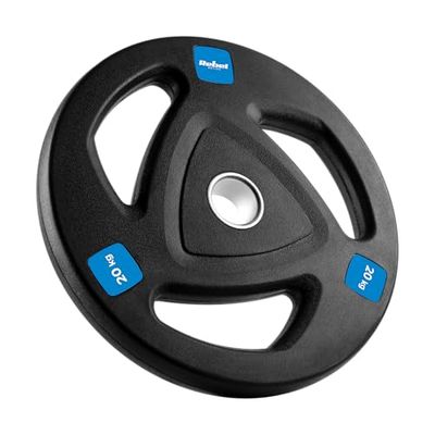 Rebel belasting gietijzer met rubber bekleed 20kg Olympisch gat 51mm RBA-2112-1