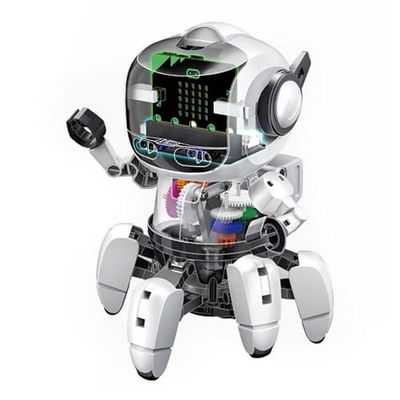 Velleman Kit de construcción educativa, Robot Tobbie II, Micro: bit