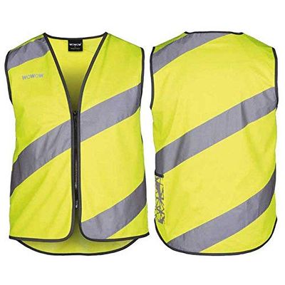 Wowow 016017 Gilet Alta visibilità, XXL, Giallo