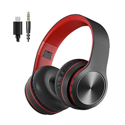 TINGDA Auriculares inalámbricos Bluetooth de Alta fidelidad con Sonido cristalino, Suaves y Tiempo de reproducción Prolongada. Compatible con Dispositivos iOS, Android y Windows.