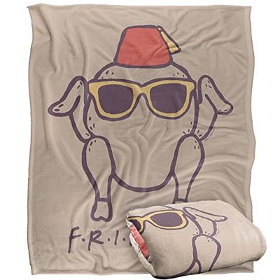 FRIENDS Silky Touch Super Soft Throw Blanket 152 x 127 cm