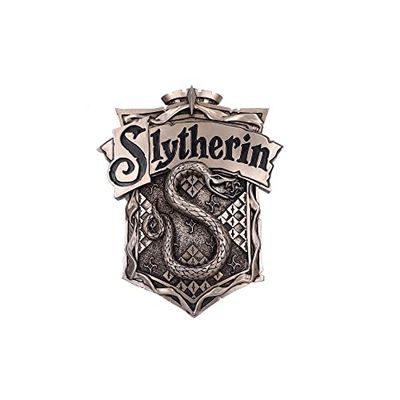 Nemesis Now Officially Licensed Harry Potter Slytherin Wall Plaque, Bronze, 19.8cm, Resin