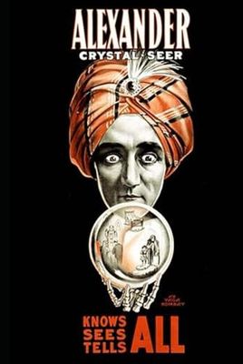 Magician's Notebook - Alexander's "The Man Who Knows" - Vintage 1910 Poster Cover: 200 Pages (cream), Hardback, Medium 6x9 Inches