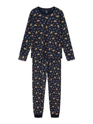 NAME IT Pyjamas för kvinnor, Mörk safir, XL