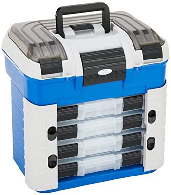 Plastica Panaro Viskoffer 502, voor het transporteren, beschermen en organiseren van uitrusting, blauw, buitenafmetingen 420 x 303 x 400 mm