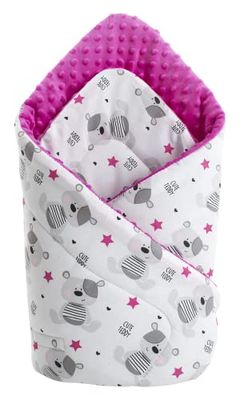 Medi Partners Steekkussen 100% Katoen Minky 75x75cm dubbelzijdig zacht multifunctioneel anti-allergisch voor baby's