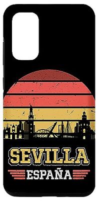 Carcasa para Galaxy S20 Sevilla España Retro Vintage Sunset Skyline Sevilla